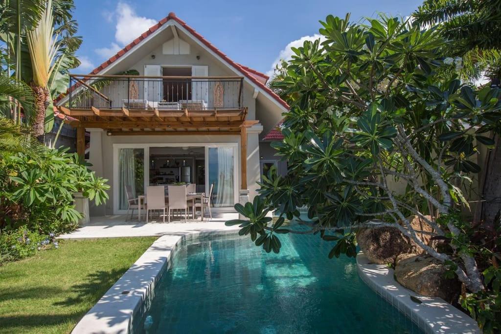 Beachfront Villa Charmant With Private Pool Ko Samui Eksteriør bilde