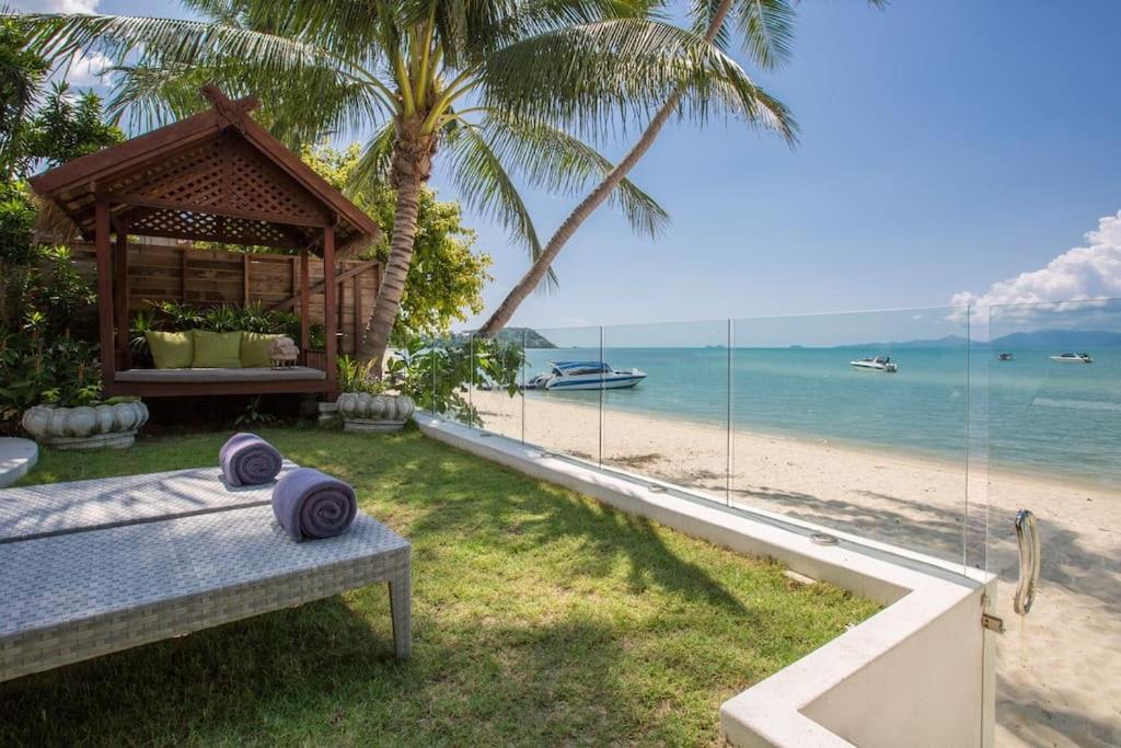 Beachfront Villa Charmant With Private Pool Ko Samui Eksteriør bilde